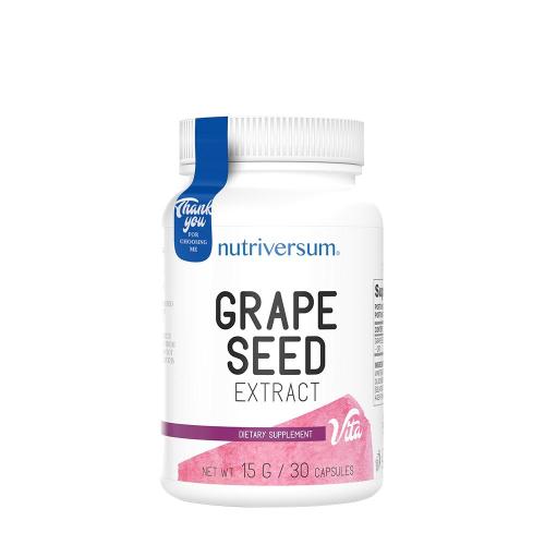 Nutriversum Grape Seed - Szőlőmag kivonat - VITA (30 Kapszula)