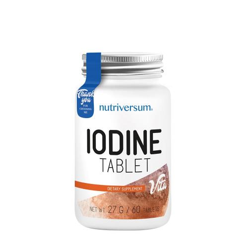 Nutriversum Iodine - Jód tabletta - VITA (60 Tabletta)