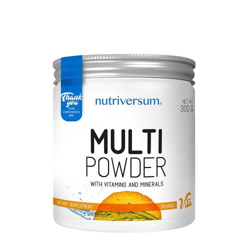 Nutriversum Multi Powder - VITA (300 g, Narancs)