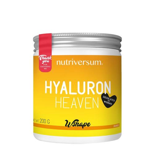 Nutriversum Hyaluron Heaven - Hialuronsav komplex - WSHAPE (200 g, Narancs)