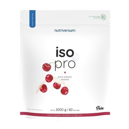 Nutriversum Iso Pro - Tejsavófehérje Izolátum (1000 g, Meggyes Joghurt)