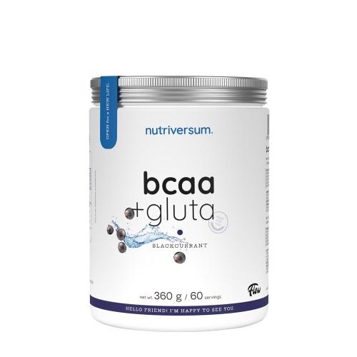 Nutriversum BCAA + GLUTA  (360 g, Fekete Ribizli)