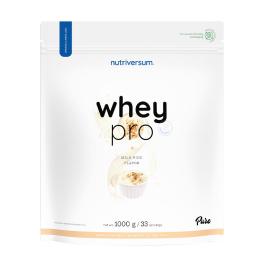   Nutriversum Whey PRO - Tejsavó Fehérje - PURE (1000 g, Tejberizs)
