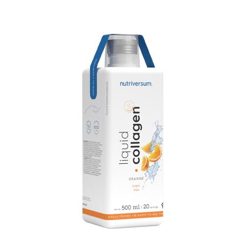 Nutriversum Liquid Collagen 10.000 Mg - Cukormentes kollagénital (500 ml, Narancs)