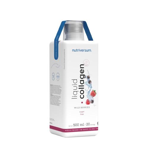 Nutriversum Liquid Collagen 10.000 Mg - Cukormentes kollagénital (500 ml, Erdei gyümölcs)