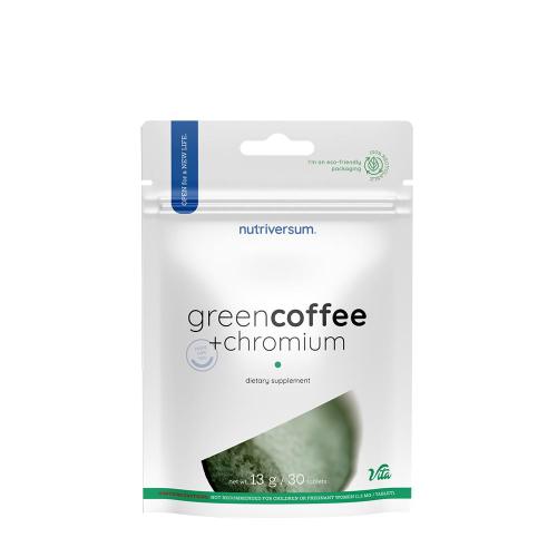 Nutriversum Green Coffee Bean + Chrome - Zöld Kávé + Króm (30 Tabletta)