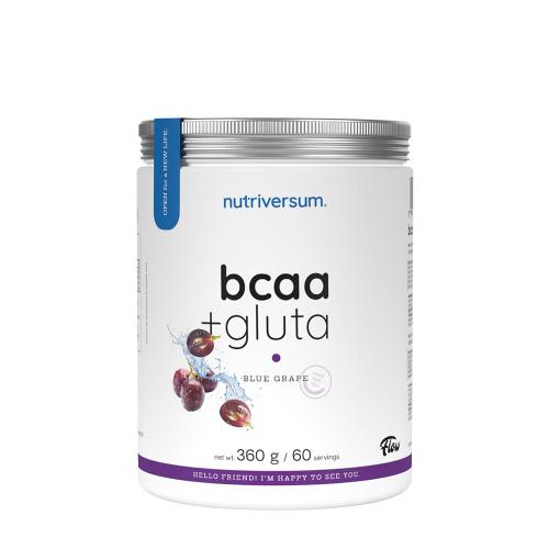 Nutriversum BCAA + GLUTA  (360 g, Kékszőlő)