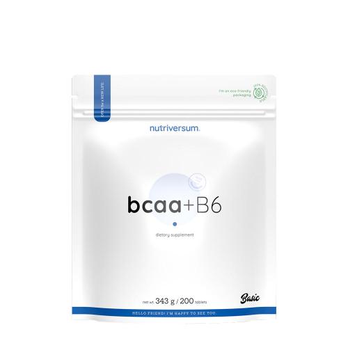 Nutriversum BCAA+B6 - BASIC (200 Tabletta, Ízesítetlen)