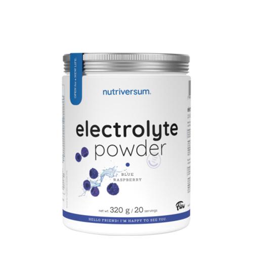 Nutriversum Electrolyte Powder - FLOW (320 g, Fekete Málna)
