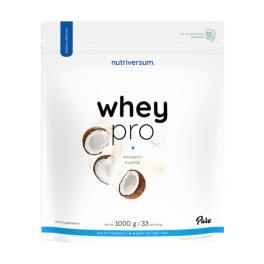   Nutriversum Whey PRO - Tejsavó Fehérje - PURE (1000 g, Kókusz)