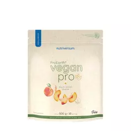  Nutriversum Vegan Pro ProEarth® Fehérjepor  (500 g, Őszibarackos Joghurt)