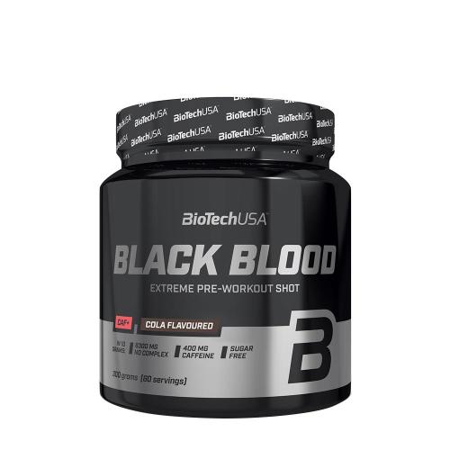 BioTechUSA Black Blood CAF+ - Edzés előtti (300 g, Cola)