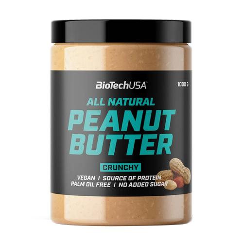 BioTechUSA Peanut Butter mogyoróvaj (1000 g, Ropogós)