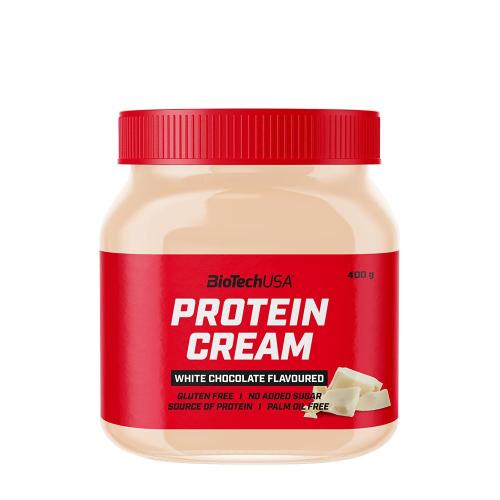 BioTechUSA Protein Cream (400 g, Fehér Csokoládé)