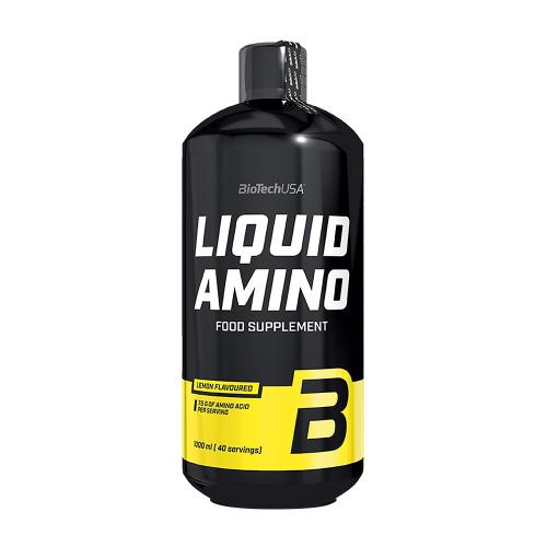 BioTechUSA Liquid Amino - Folyékony Aminosav Komplex (1000 ml, Citrom)