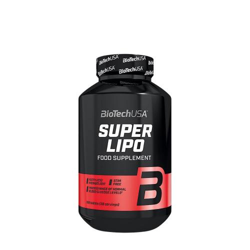 BioTechUSA Super Lipo, diétád kiegészítője (120 Tabletta)