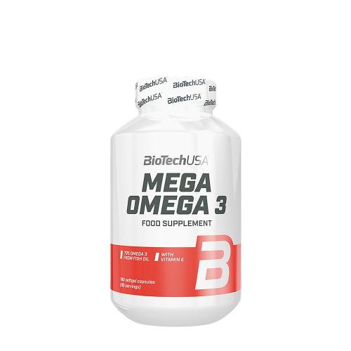 BioTechUSA Mega Omega 3 (180 Kapszula)
