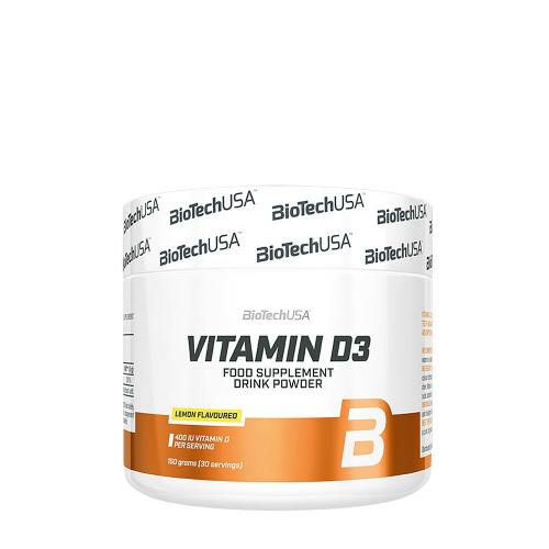 BioTechUSA Vitamin D3 - italpor (150 g, Citrom)