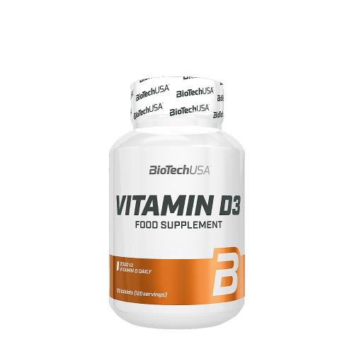 BioTechUSA Vitamin D3 (120 Tabletta)