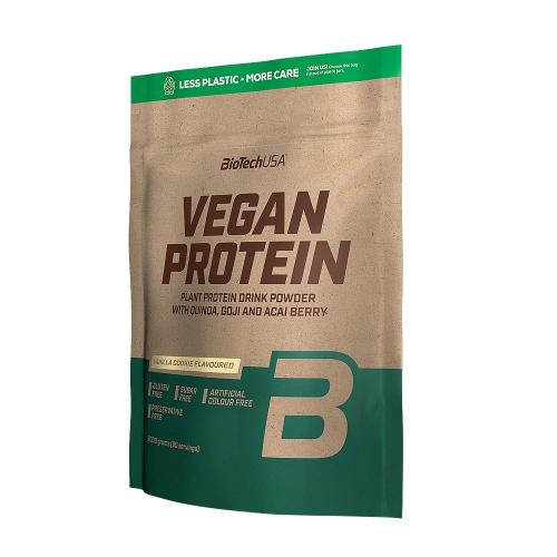 BioTechUSA Vegan Protein, fehérje vegánoknak (2 kg, Vaníliás Sütemény)