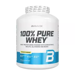   BioTechUSA 100% Pure Whey tejsavó fehérjepor (2270 g, Banán)