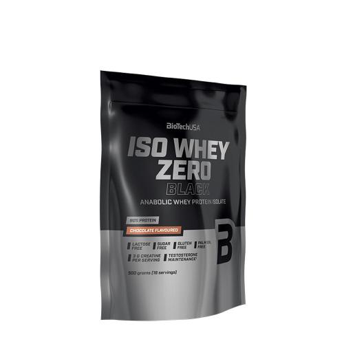 BioTechUSA Iso Whey Zero Black tejsavófehérje (500 g, Csokoládé)