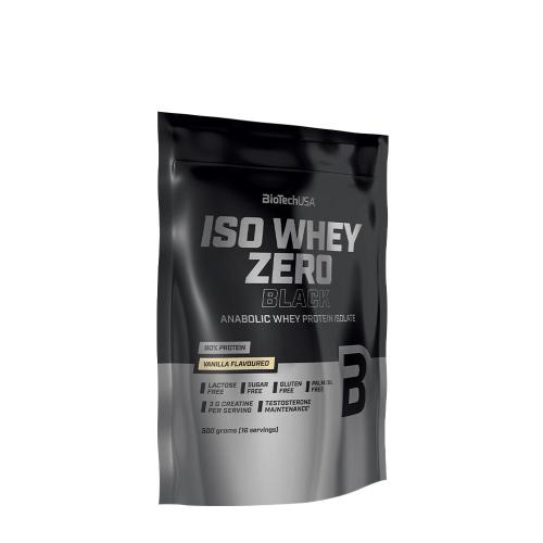 BioTechUSA Iso Whey Zero Black tejsavófehérje (500 g, Vanília)