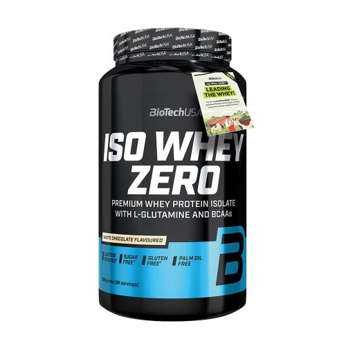 BioTechUSA Iso Whey Zero prémium fehérje (908 g, Fehér Csokoládé)