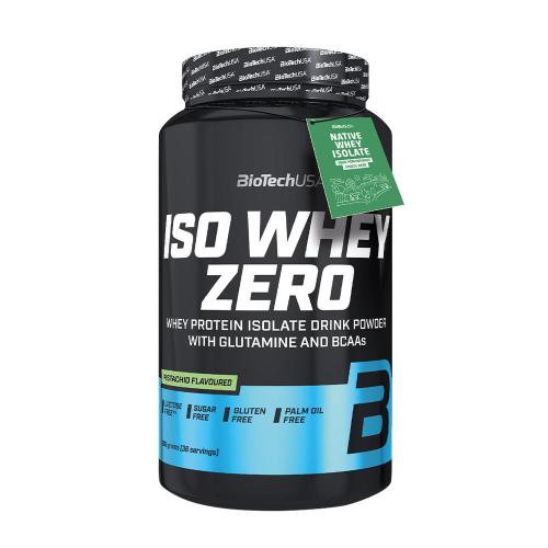 BioTechUSA Iso Whey Zero prémium fehérje (908 g, Pisztácia)