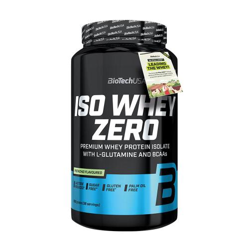 BioTechUSA Iso Whey Zero prémium fehérje (908 g, Pisztácia)