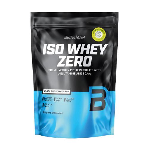 BioTechUSA Iso Whey Zero prémium fehérje (500 g, Black Biscuit)