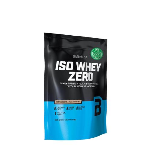 BioTechUSA Iso Whey Zero prémium fehérje (500 g, Csokis Keksz és Krém )