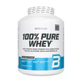   BioTechUSA 100% Pure Whey tejsavó fehérjepor (2270 g, Black Biscuit)
