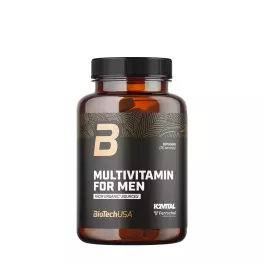   BioTechUSA Férfi Multivitamin Szerves Forrásokból - Multivitamin For Men from Organic Sources  (60 Tabletta)