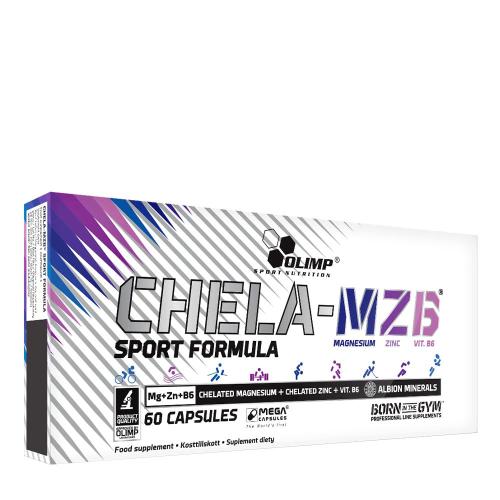 Olimp Sport Chela-MZB Sport Formula Mega Caps - Cink, magnézium és B6-vitamin (60 Kapszula)
