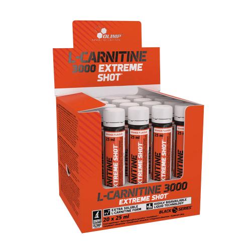 Olimp Sport L-Karnitin 3000 Extreme Shot (20 x 25ml, Narancs)