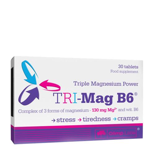 Olimp Labs Tri-mag B6 - Szerves Magnéziumhármas (30 Tabletta)