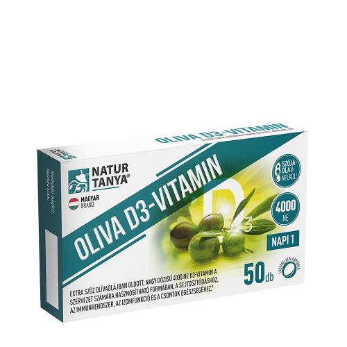 Natur Tanya Oliva D3-Vitamin - 4000 NE (50 Lágykapszula)