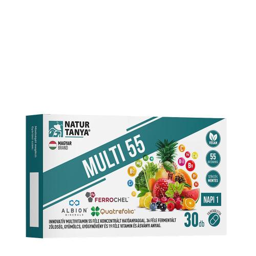 Natur Tanya Multi 55 - Fermentált multivitamin (30 Tabletta)