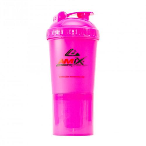 Amix Shaker Monster Bottle Color (600 ml, Pink)