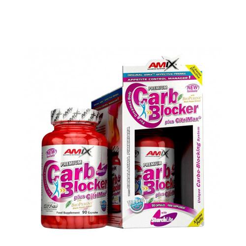 Amix Carb Blocker with Starchlite® - Étvágycsökkentő (90 Kapszula)