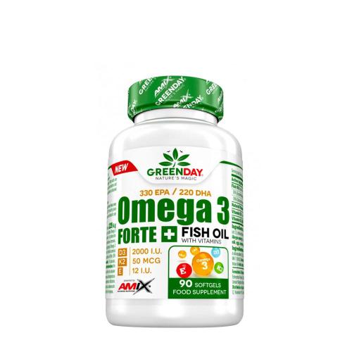 Amix GreenDay® Omega 3 Forte+ (90 Kapszula)