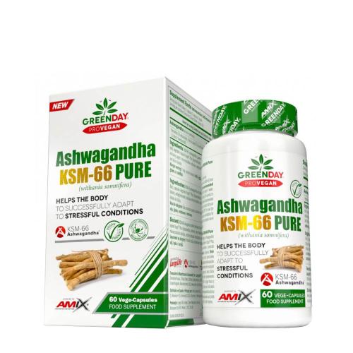 Amix GreenDays® ProVegan Ashwagandha KSM-66 Pure (60 Kapszula)
