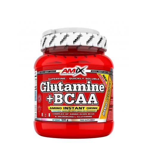 Amix Glutamine + BCAA por (530 g, Mangó)