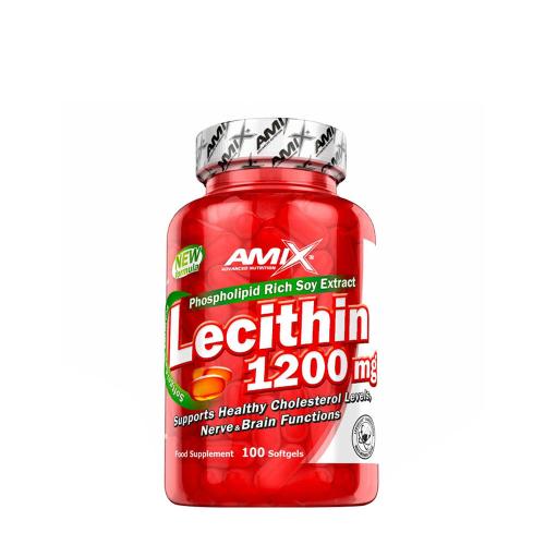 Amix Lecithin 1200 mg (100 Lágykapszula)