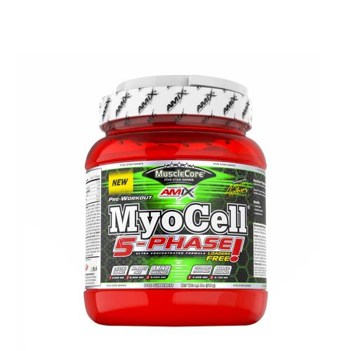 Amix MuscleCore DW - MyoCell 5 Phase (500 g, Gyümölcsös Puncs)