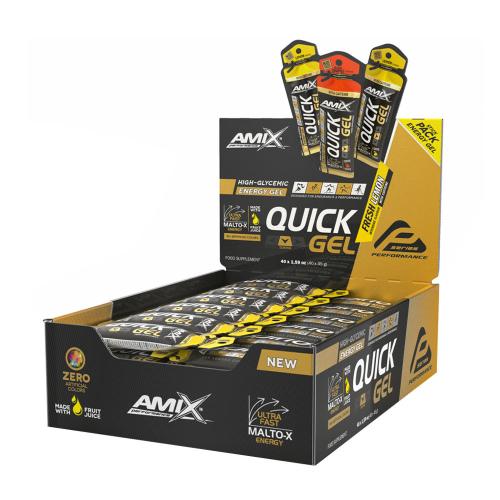 Amix Performance QUICK Energy Gel (40 x 45g, Citrom)