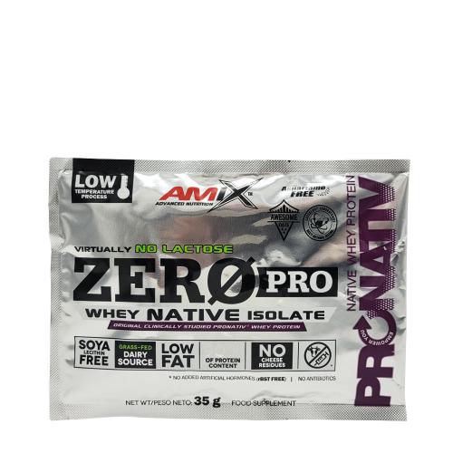 Amix Zero Pro Whey Native Isolate Protein - Minta (35 g)