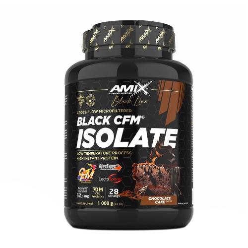 Amix Black Line Black CFM Isolate - Tejsavófehérje izolátum (1000 g, Csokoládétorta)