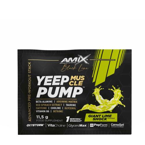 Amix Yeep Muscle Pump - Minta (11,5 g, Lime)